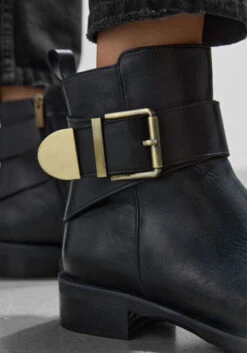 Lina Locchi 2232 Damen Stiefeletten aus Leder - Schwarz -Teveo Geschaft 295600 8