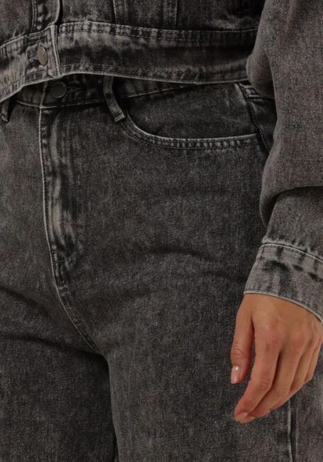 Freebird Melody Straight Leg Jeans in Grau mit Glitter-Effekt 5 Freebird Melody Straight Leg Jeans in Grau mit Glitter-Effekt – Bild 3