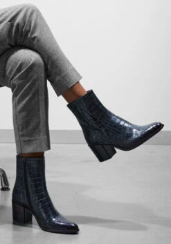 Stefano Lauran Stiefeletten 595-08 Grau mit Krokodil-Muster -Teveo Geschaft 296112 7