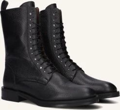 Stefano Lauran Damen Stiefeletten B5666 aus schwarzem Leder