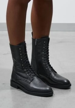 Stefano Lauran Damen Stiefeletten B5666 aus schwarzem Leder -Teveo Geschaft 296174 7