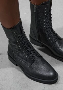 Stefano Lauran Damen Stiefeletten B5666 aus schwarzem Leder -Teveo Geschaft 296174 8