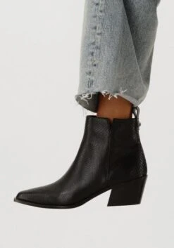 Lodi Stiefeletten Koo5013 Damen - Elegantes schwarzes Leder -Teveo Geschaft 296592 8