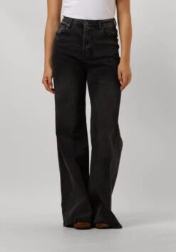 Janice Mason Jeans 415 - Graue Wide Leg Jeans für Damen