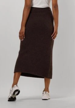 Neo Noir Ashanti Knit Skirt – Brauner Midirock für Damen 6 Neo Noir Ashanti Knit Skirt – Brauner Midirock für Damen -Teveo Geschaft 297100 2