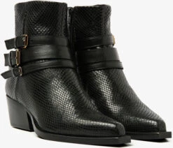 Via Vai Do Livia Damen Stiefeletten - Edles Leder in Schwarz