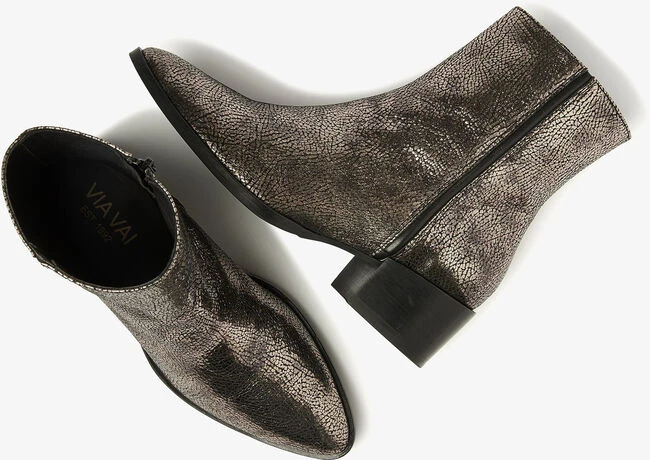 Via Vai Rose Baker Braune Leder Stiefeletten für Damen 6 Via Vai Rose Baker Braune Leder Stiefeletten für Damen – Bild 4