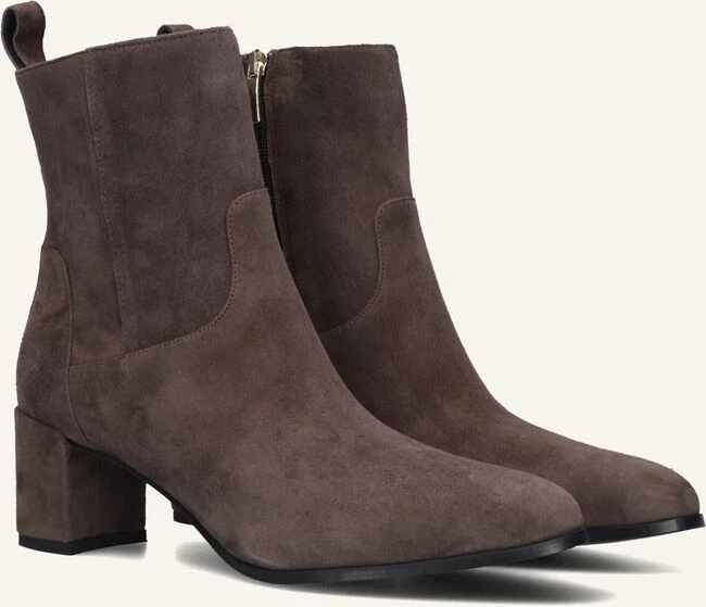 Lina Locchi 8543 Damen Stiefeletten aus Wildleder in Braun 3 Lina Locchi 8543 Damen Stiefeletten aus Wildleder in Braun