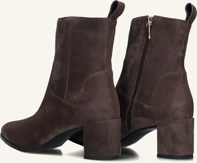 Lina Locchi 8543 Damen Stiefeletten aus Wildleder in Braun 4 Lina Locchi 8543 Damen Stiefeletten aus Wildleder in Braun – Bild 2