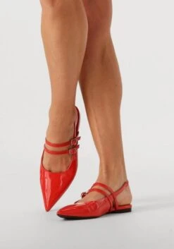 Vagabond Shoemakers Hermine 5733 Slingbacks - Elegantes Rot in Lack-Optik -Teveo Geschaft 297715 8