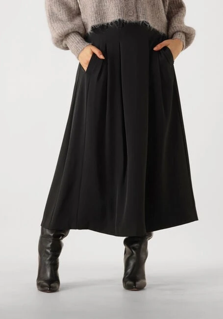 Co'couture Anya CC Pleat Skirt - Eleganter Midirock in Schwarz 3 Co'couture Anya CC Pleat Skirt - Eleganter Midirock in Schwarz