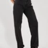 Neo Noir Wide Jeans Simona D Pants - Black 2 Neo Noir Wide Jeans Simona D Pants - Black -Teveo Geschaft 298614 1