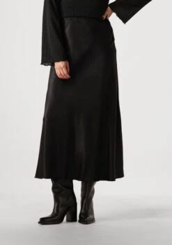 MSCH Copenhagen Midirock Mschnicolette Ullas Skirt in Schwarz
