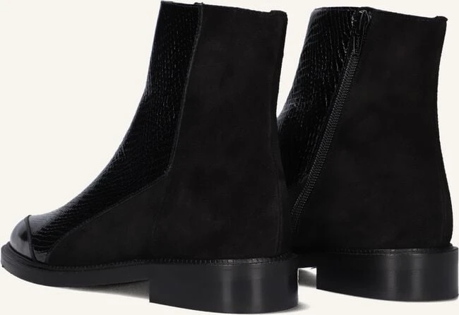 Pertini 32848 Schwarze Leder-Stiefeletten für Damen 4 Pertini 32848 Schwarze Leder-Stiefeletten für Damen – Bild 2