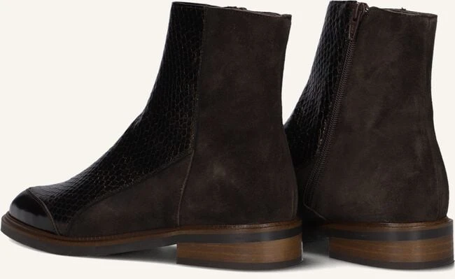 Pertini 32848 Damen Stiefeletten aus Leder in Braun 4 Pertini 32848 Damen Stiefeletten aus Leder in Braun – Bild 2