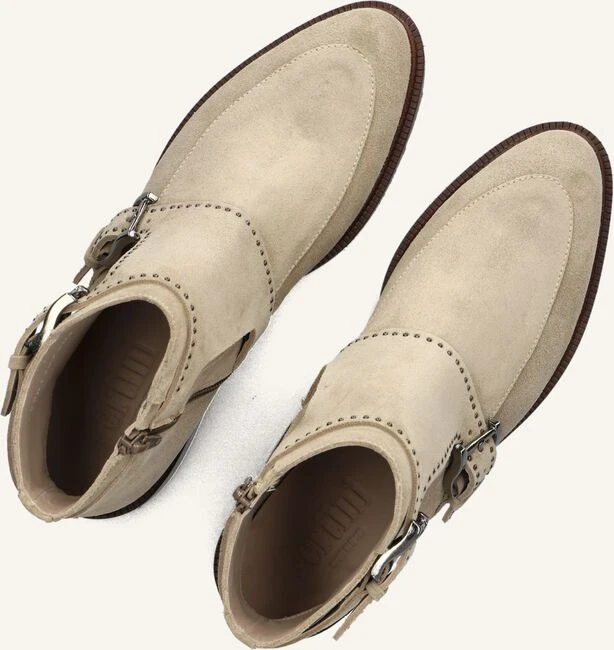 Pertini 13476 Damen Stiefeletten aus beigem Wildleder 6 Pertini 13476 Damen Stiefeletten aus beigem Wildleder – Bild 4