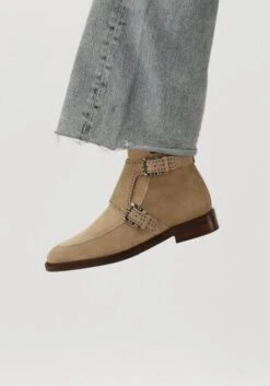 Pertini 13476 Damen Stiefeletten aus beigem Wildleder 11 Pertini 13476 Damen Stiefeletten aus beigem Wildleder -Teveo Geschaft 299163 8