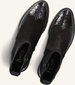 Pertini 32068 Damen Stiefeletten aus schwarzem Wildleder 9 Pertini 32068 Damen Stiefeletten aus schwarzem Wildleder -Teveo Geschaft 299164 5