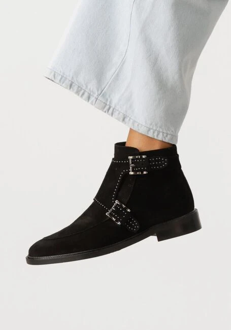 Pertini 13476 Damen Stiefeletten - Elegante Boots aus schwarzem Wildleder 7 Pertini 13476 Damen Stiefeletten - Elegante Boots aus schwarzem Wildleder – Bild 5