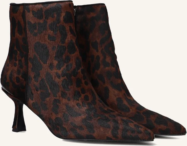 Stefano Lauran Botin - Elegante Lederstiefeletten in Schwarz mit Kitten-Heel 3 Stefano Lauran Botin - Elegante Lederstiefeletten in Schwarz mit Kitten-Heel