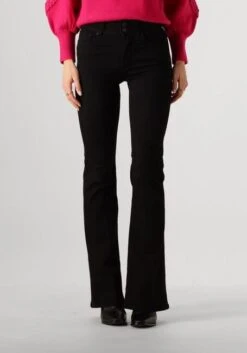 Replay Newluz Flare Pants – Stylische Flared Jeans in Schwarz