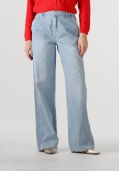 MSCH Copenhagen Mschingrid Lis HW Wide Jeans - Hellblau