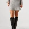 MSCH Copenhagen Mschannalisa Minirock in Grau -Teveo Geschaft 300812 1