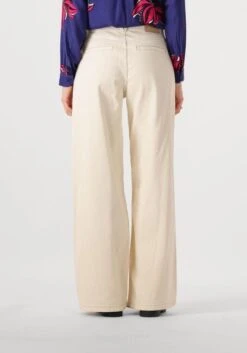 Mos Mosh MMColette Clay Straight Leg Jeans - Ecru Denim -Teveo Geschaft 301210 2