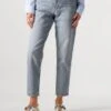 Calvin Klein Women's Mom Jeans - High-Waisted Blue Denim -Teveo Geschaft 301515 1