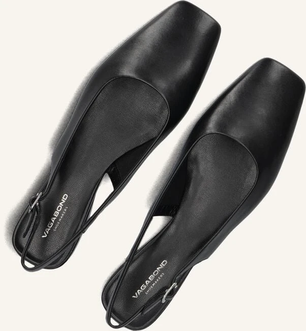 Vagabond Shoemakers Delia 201 Black Leather Slingbacks 6 Vagabond Shoemakers Delia 201 Black Leather Slingbacks – Bild 4