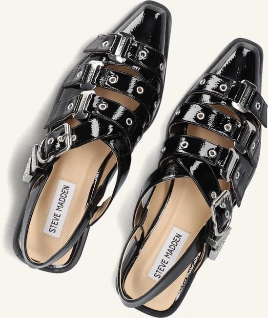 Steve Madden Gari Black Slingback Heels for Women 6 Steve Madden Gari Black Slingback Heels for Women – Bild 4