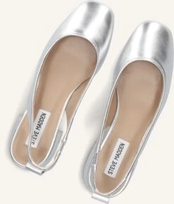 Steve Madden Smitten Slingbacks - Elegante Silberne Pumps mit Blockabsatz 10 Steve Madden Smitten Slingbacks - Elegante Silberne Pumps mit Blockabsatz -Teveo Geschaft 302533 5