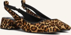 Steve Madden Smitten-lp Damen Slingbacks in Braun aus Ponyfell