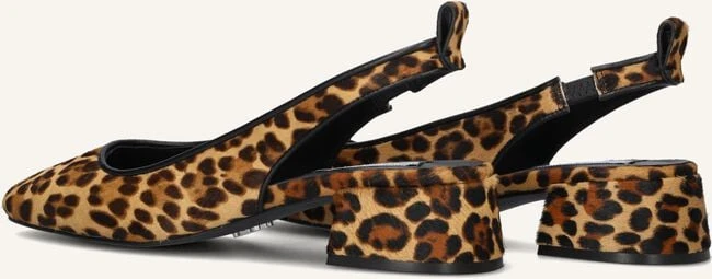 Steve Madden Smitten-lp Damen Slingbacks in Braun aus Ponyfell 4 Steve Madden Smitten-lp Damen Slingbacks in Braun aus Ponyfell – Bild 2