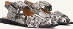 Steve Madden Grand Ave Slingbacks - Beige Snake Print