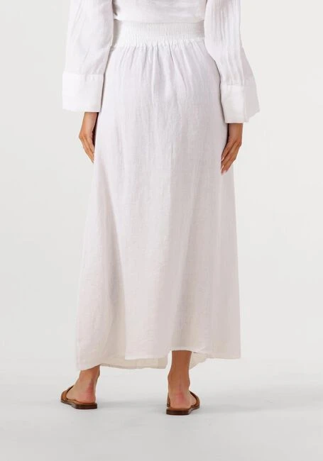 Mr Mood Mrs Mabe Skirt - Weißer Maxirock aus 100% Leinen 4 Mr Mood Mrs Mabe Skirt - Weißer Maxirock aus 100% Leinen – Bild 2