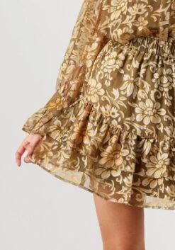 Amaya Amsterdam Minirock Luun - Eleganter Rock in Olive -Teveo Geschaft 302760 3