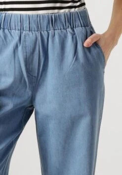 Minus Bora Mid Waist Pant – Blaue Wide Leg Jeans für Damen -Teveo Geschaft 302827 3