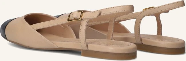 Unisa Ashley Beige Leather Slingbacks with Kitten Heel 4 Unisa Ashley Beige Leather Slingbacks with Kitten Heel – Bild 2