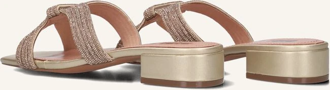 Bibi Lou Goldene Glitter Mules mit Blockabsatz - 842z00hg 4 Bibi Lou Goldene Glitter Mules mit Blockabsatz - 842z00hg – Bild 2