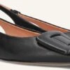 Bibi Lou Slingbacks 640z10vk in Schwarz - Elegantes Lederdesign