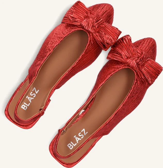 Blasz L15593: Elegante rote Damen Slingbacks mit Blockabsatz 6 Blasz L15593: Elegante rote Damen Slingbacks mit Blockabsatz – Bild 4