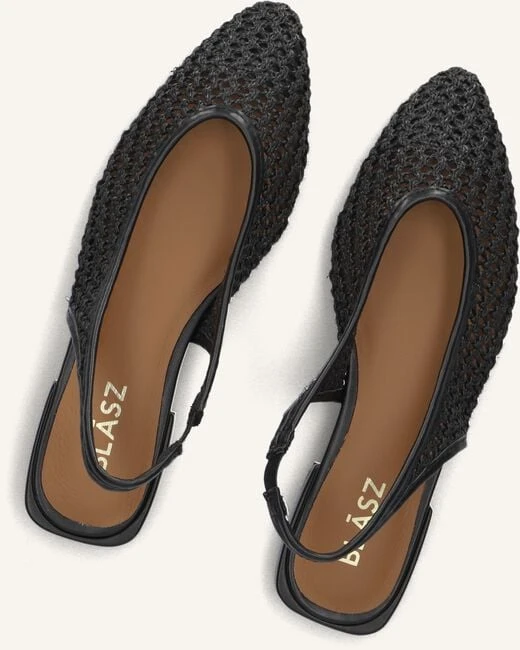 Blasz CL15593 Damen Slingbacks in Schwarz - Eleganter Blockabsatz 6 Blasz CL15593 Damen Slingbacks in Schwarz - Eleganter Blockabsatz – Bild 4