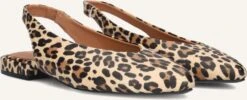 Blasz Damen Slingbacks CL15593 Braune Leopard-Print