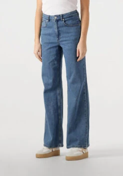 Another Label Moore Denim Wide Jeans - Blue