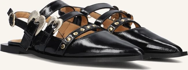 Toral Slingbacks Madison aus schwarzem Lackleder 3 Toral Slingbacks Madison aus schwarzem Lackleder