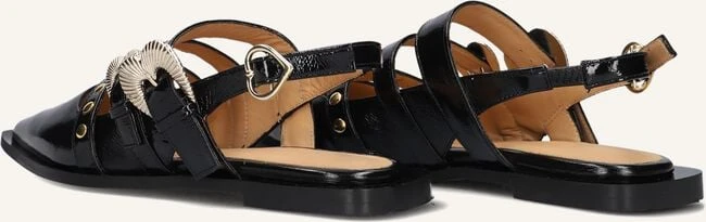 Toral Slingbacks Madison aus schwarzem Lackleder 4 Toral Slingbacks Madison aus schwarzem Lackleder – Bild 2