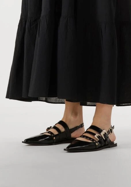 Toral Slingbacks Madison aus schwarzem Lackleder 7 Toral Slingbacks Madison aus schwarzem Lackleder – Bild 5