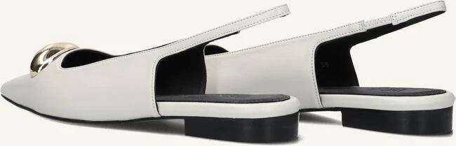 Toral Carole Slingbacks - Weiße Leder-Eleganz für Damen 4 Toral Carole Slingbacks - Weiße Leder-Eleganz für Damen – Bild 2