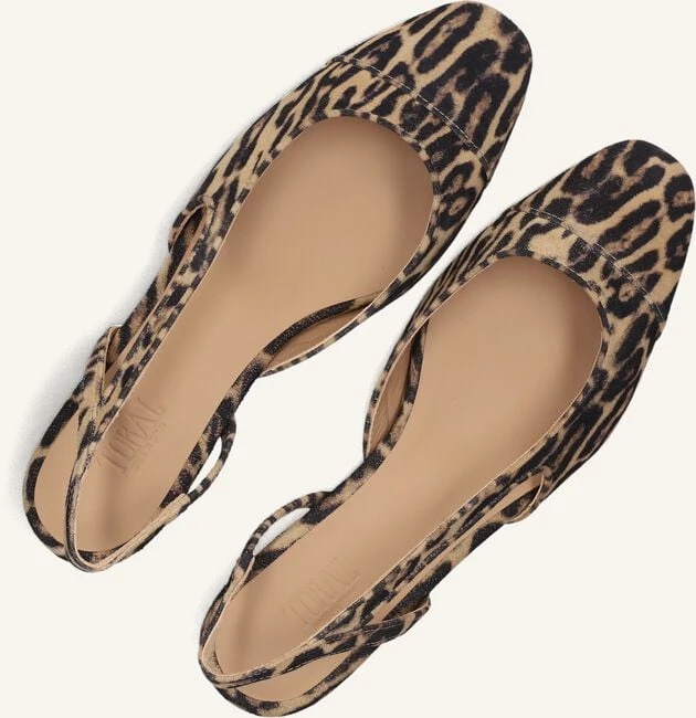 Toral Luisa Slingbacks - Braune Leoprint Damenschuhe aus Wildleder 6 Toral Luisa Slingbacks - Braune Leoprint Damenschuhe aus Wildleder – Bild 4
